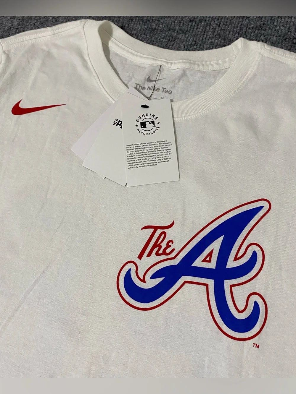 Nike Matt Olson Atlanta Braves City Connect Shirt Men’s Medium Shirt NWT